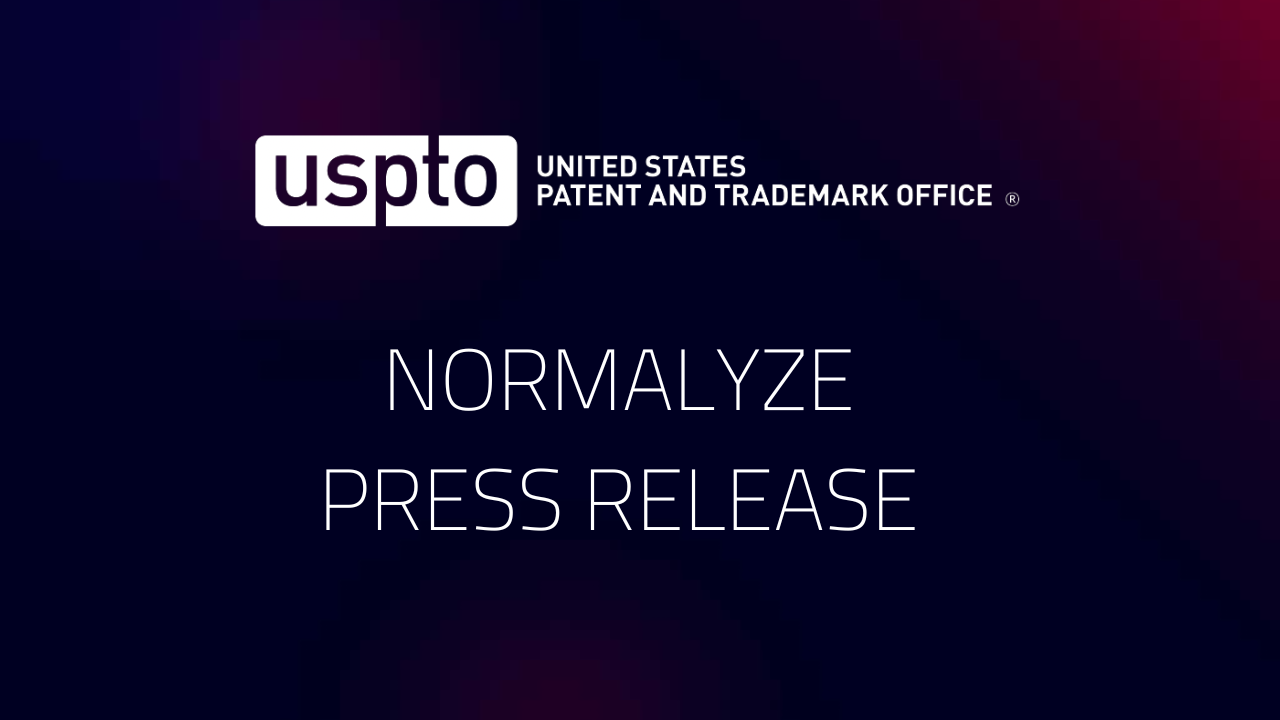 USPTO Normalyze press release