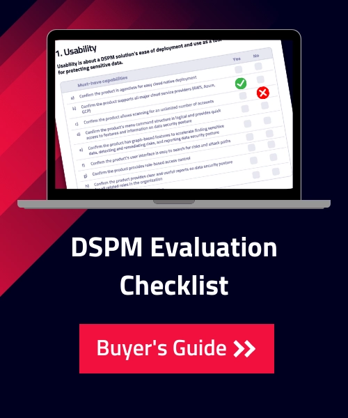 DSPM Evaluation Checklist