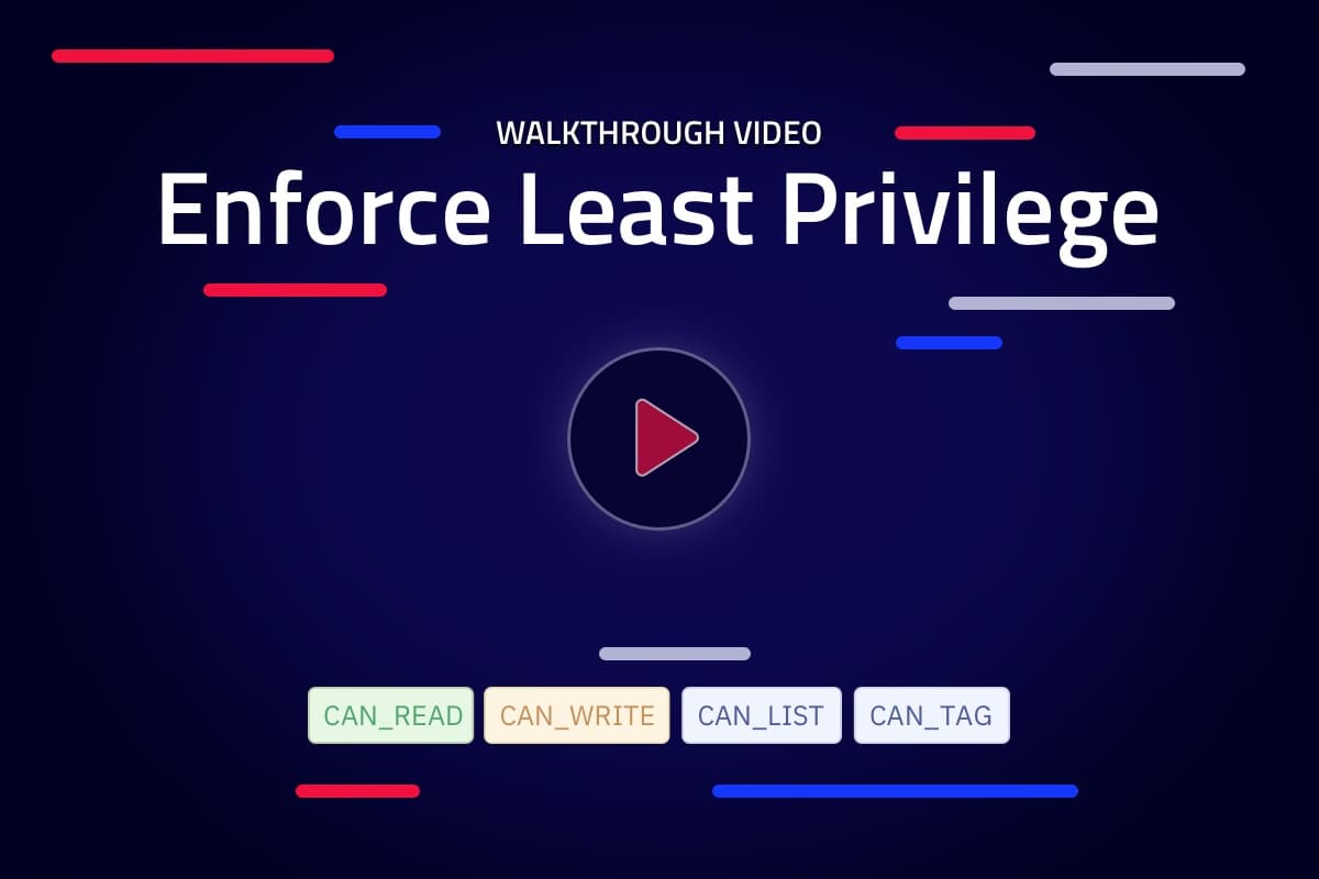 Enforce Least Privilege