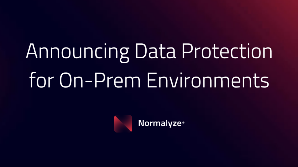 Announcing Data Protection for On-Prem Environments