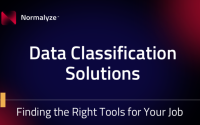 Data Classification Solutions: Finding the Right Tools for Your Job