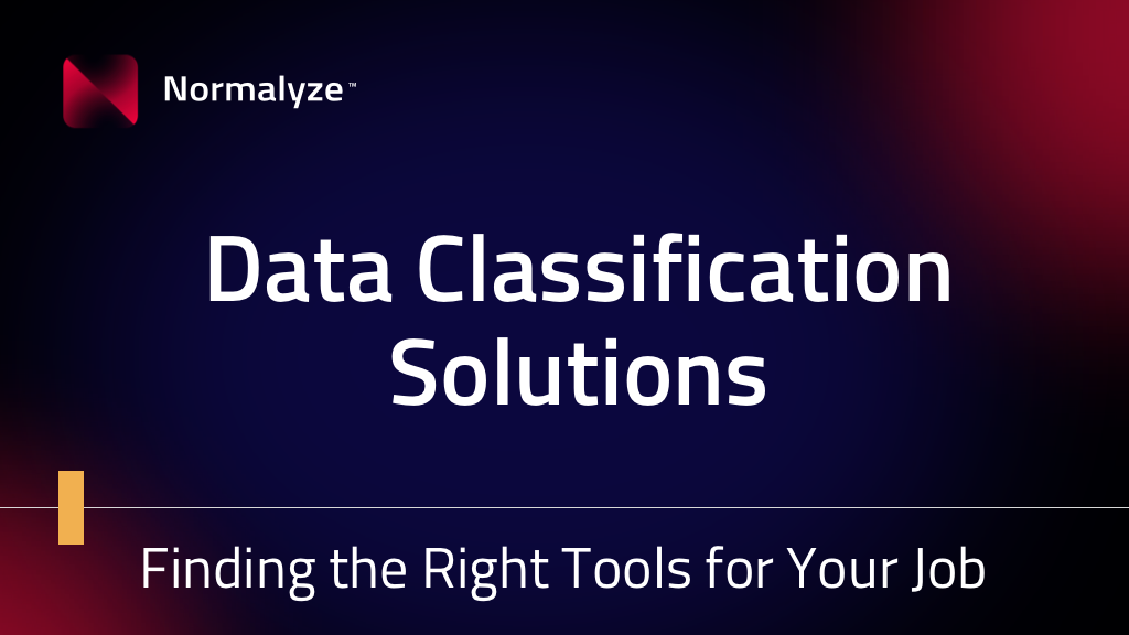 Data Classification Solutions