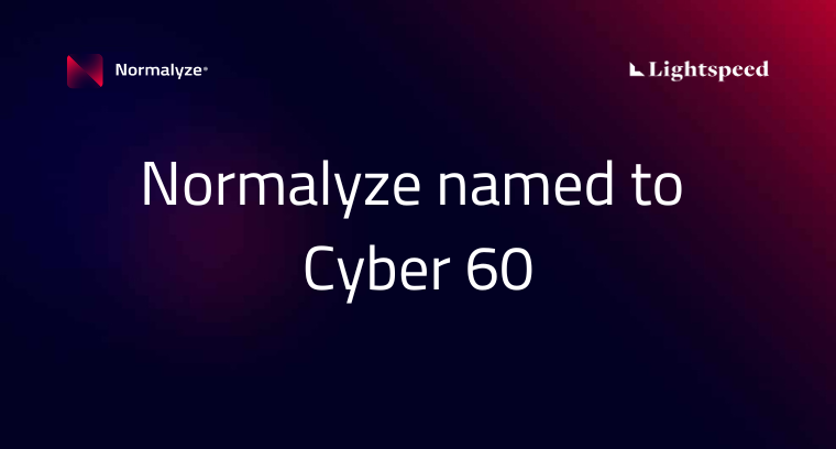Normalyze Named to Cyber 60