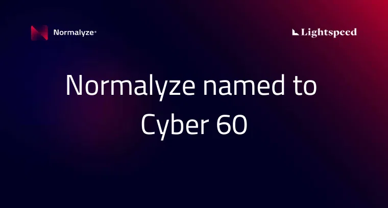 Normalyze Named to Cyber 60