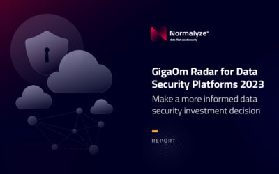 GigaOm Radar for Data Security Platforms 2023