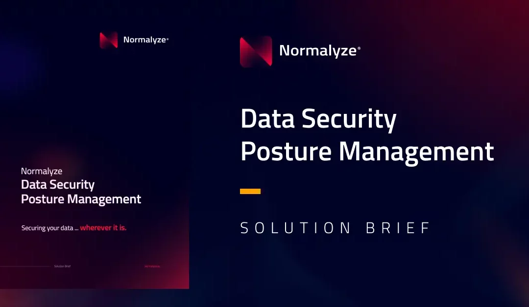 Data Security Posture Management Solution Brief