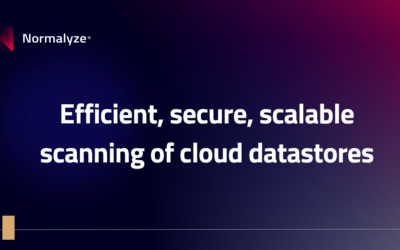 Efficient, Secure, Scalable Scanning of Cloud Data Stores