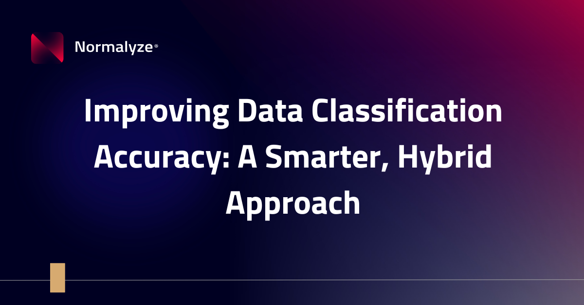 Improving Data Classification Accuracy: A Smarter, Hybrid Approach